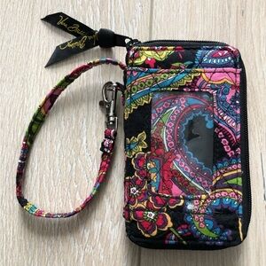 Vera Bradley Paisley Small Wallet Cardholder